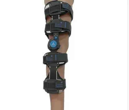 Lightweight Post Op Neoprene Hinged Knee Brace With Carbon Fiber Bar