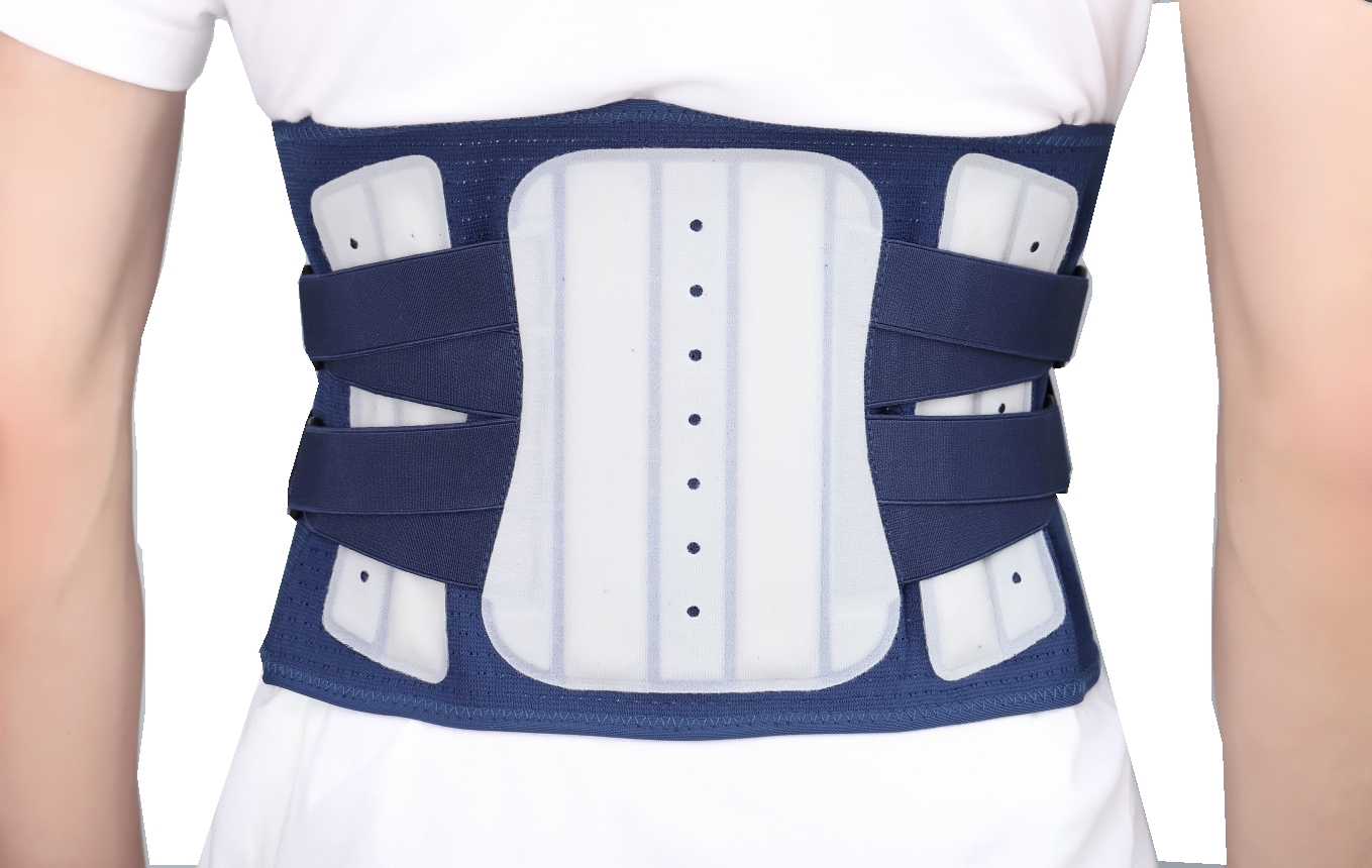 Blue Elastic Waist Support Belt