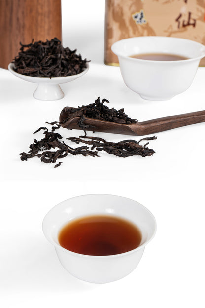 Wuyi Rock Tea Loose Leaf, Loose Leaf Oolong Tea Tin Old Fir Narcissus 1 star 武夷岩茶散叶、散叶乌龙茶罐老枞水仙 1 星级