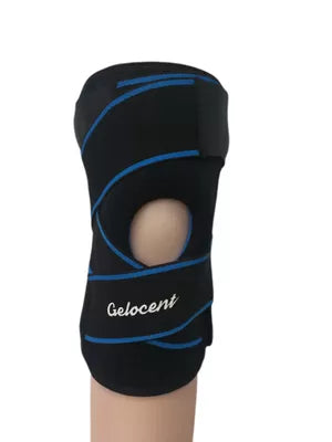 Comfortable Hinged Medical Knee Brace Open Patella Protector Wrap For Pain Relief